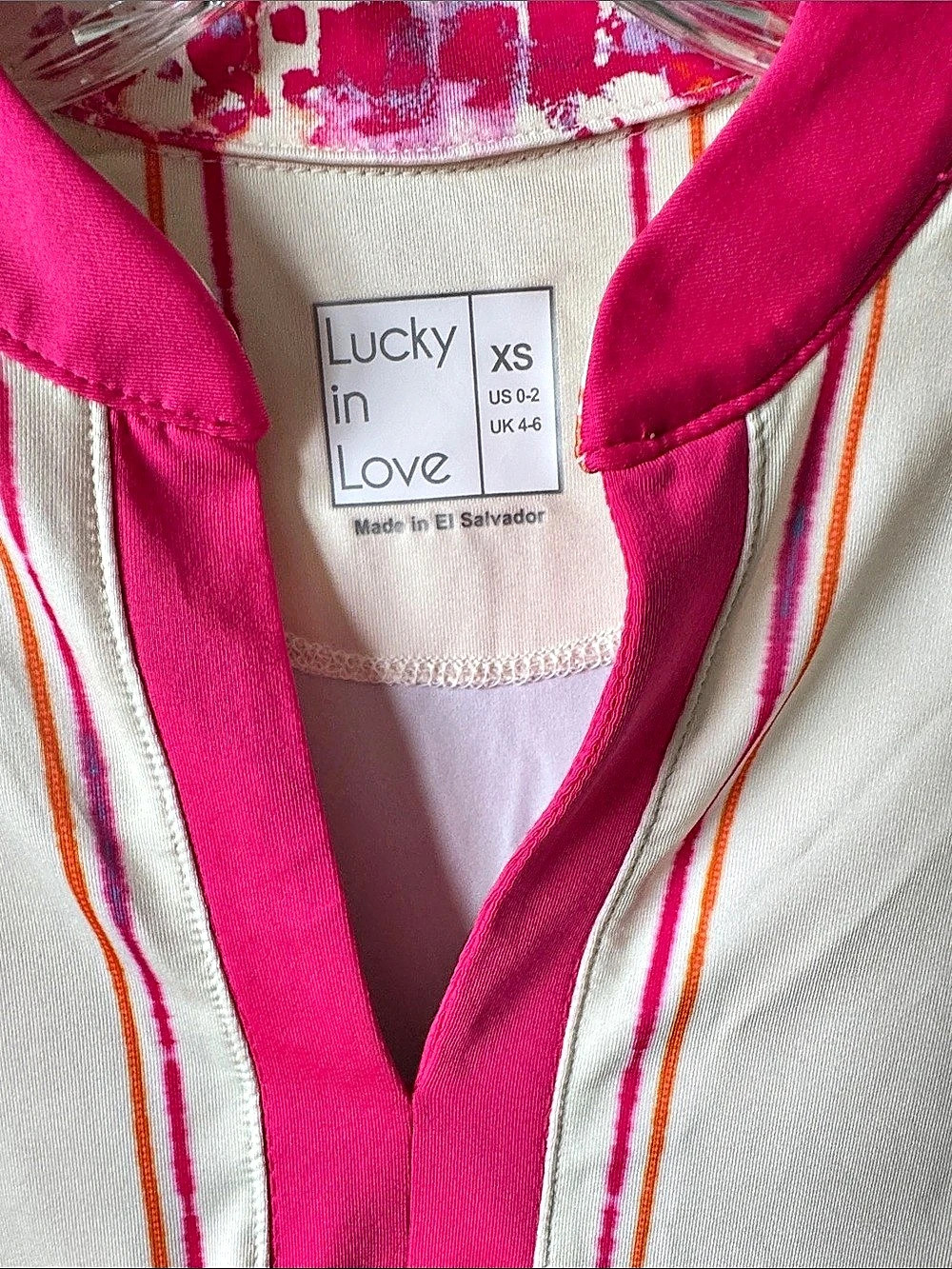 NWT Lucky in Love Long-Sleeve Shirt XS